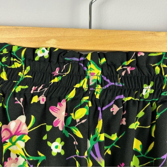 Mercer & Madison Floral Multicoloured Wide Leg Pants Medium - Picture 4 of 7